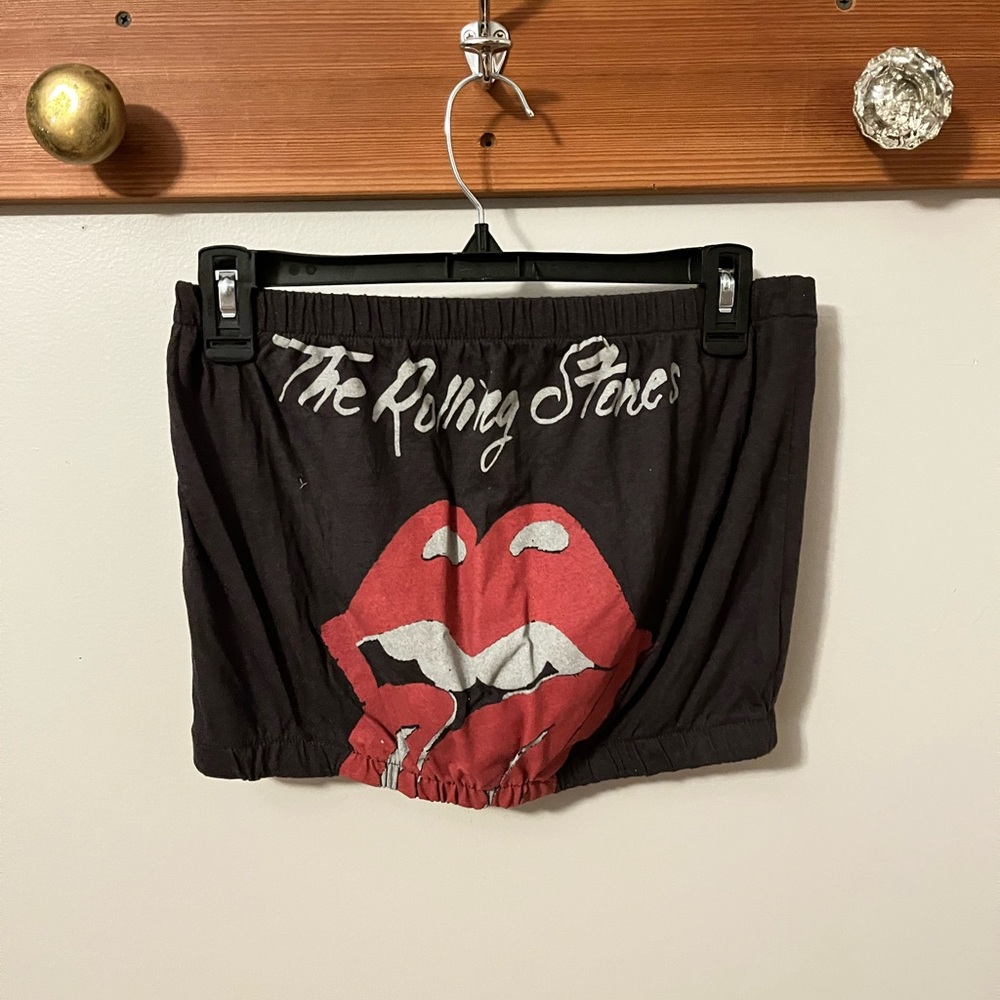 Rolling Stones Strapless Tube Top